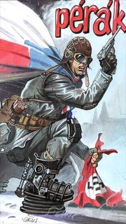 Illustration for article titled Pérák the Spring-Man; from urban legend to anti-fascist superhero